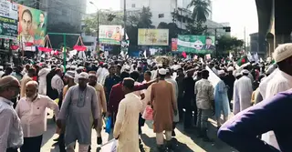 জামায়াতসহ আট দলের সমাবেশ চলছে